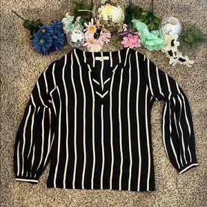 Striped Business Top
